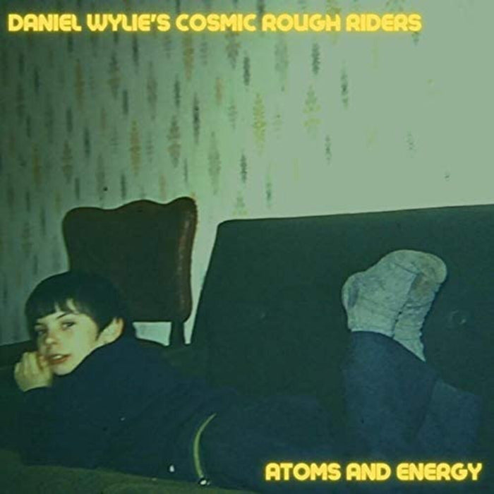 Daniel Wylie's Cosmic Rough Riders Atoms And Energy Vinyl LP Indies Yellow Colour 2021