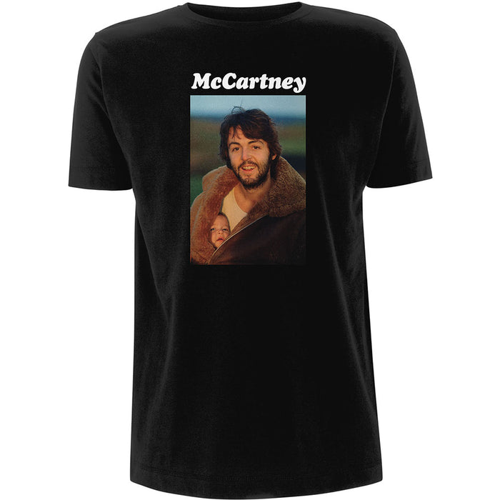 Paul McCartney Photo Black X-Large Unisex T-Shirt