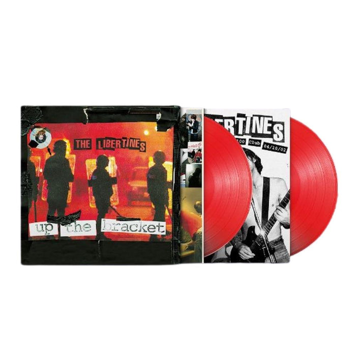 The Libertines Up The Bracket/Live At The 100 Club (20th Anniversary Edition) Vinyl LP Limited Edition Red Colour 2022