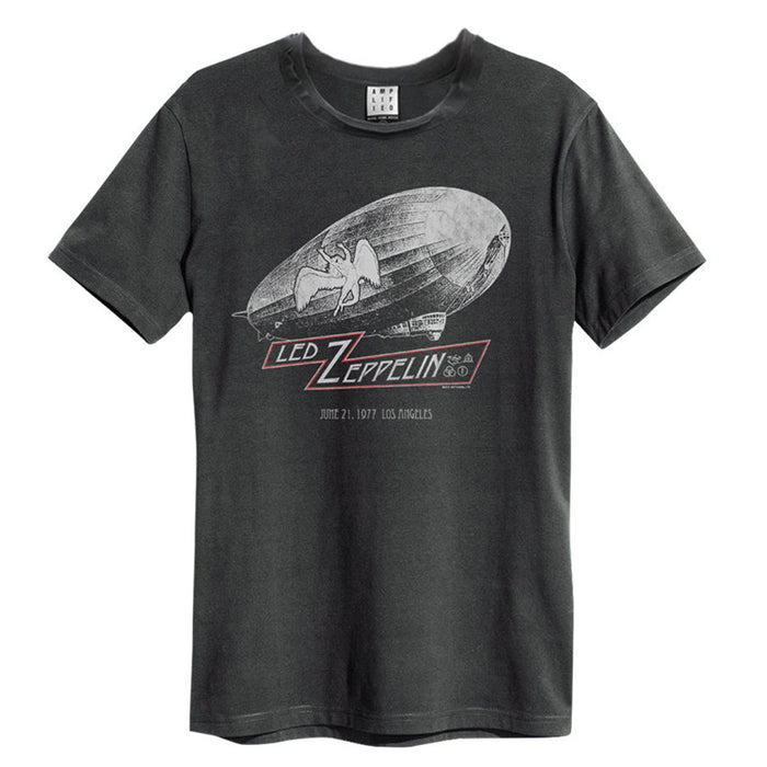 Led Zeppelin Dazed Confused Amplified Vintage Charcoal X-Large Unisex T-Shirt