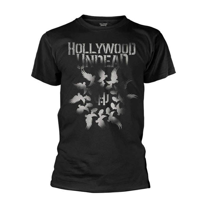 HOLLYWOOD UNDEAD Dove Grenade Spiral MENS Black XXL T-Shirt NEW