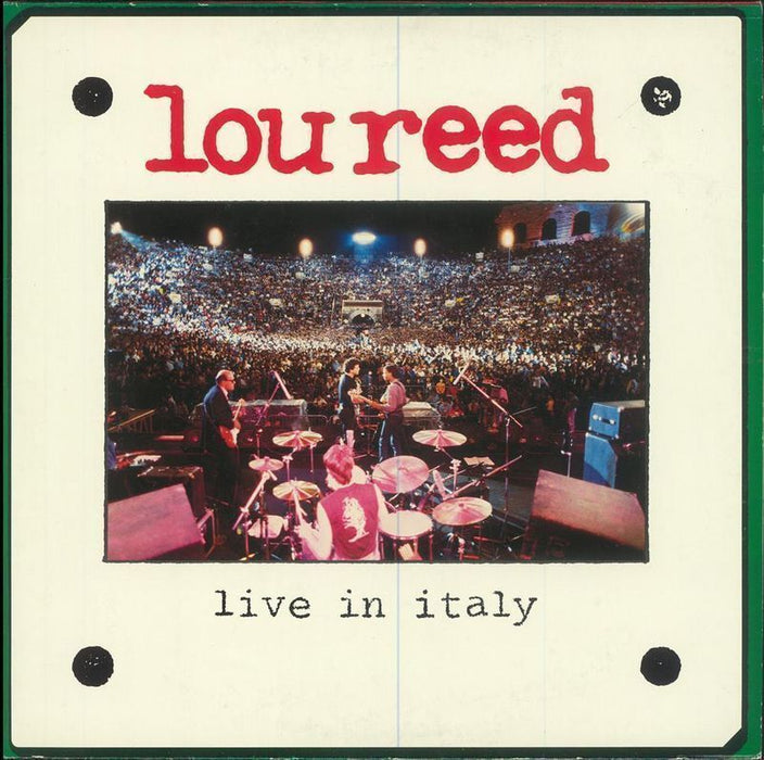 Lou Reed Live In Italy Vinyl LP 2017