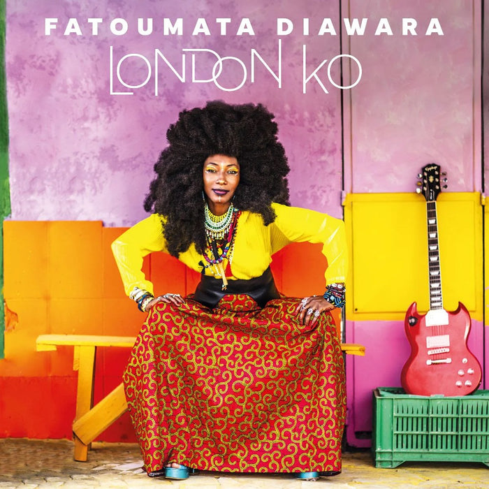 Fatoumata Diawara London Ko Vinyl LP Blue Colour 2023
