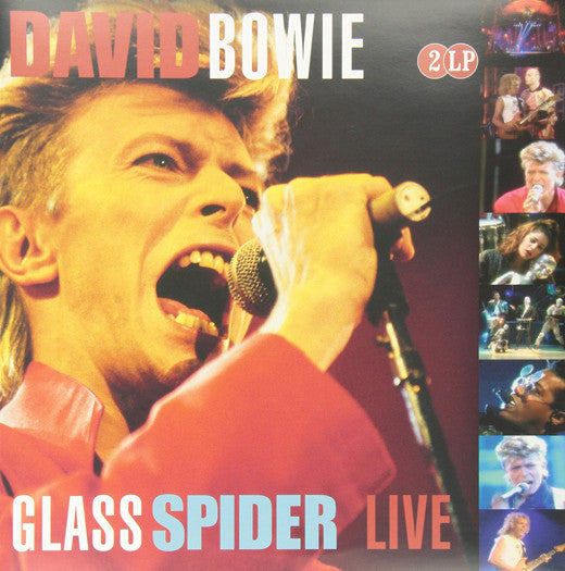 DAVID BOWIE GLASS SPIDER LIVE LP VINYL NEW (US) 33RPM