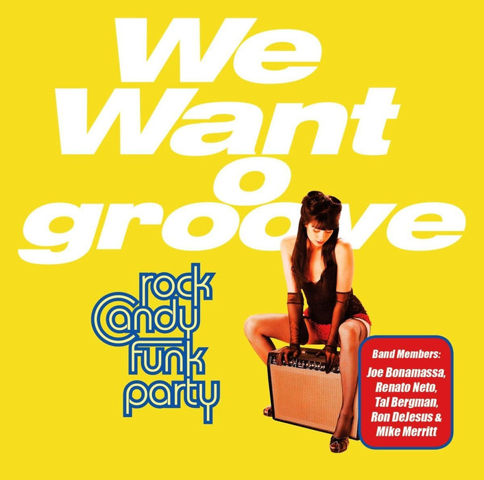 CANDY FUNK PARTY WE WANT GROOVE LP VINYL 33RPM NEW