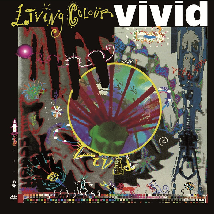 LIVING COLOUR VIVID DEBUT 1988 DELUXE 1 LP LP VINYL NEW 33RPM