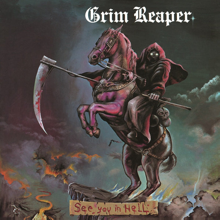 GRIM REAPER SEE YOU IN HELL LP VINYL 33RPM NEW
