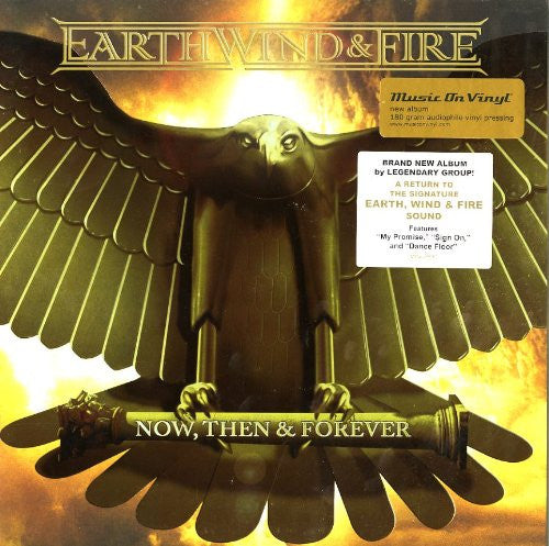 EARTH WIND AND FIRE NOW THEN AND FOREVER LP VINYL 33RPM NEW