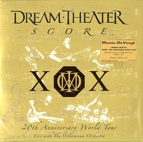 DREAM THEATER SCORE 20TH ANNIVERSARY WORLD TOUR LP VINYL 33RPM NEW