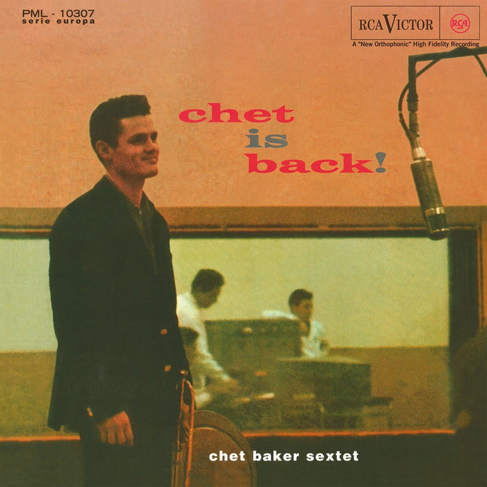 CHET BAKER CHET IS BACK! LP VINYL 33RPM NEW