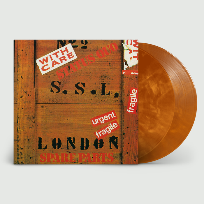 Status Quo Spare Parts Vinyl LP Gold & Orange Colour 2020