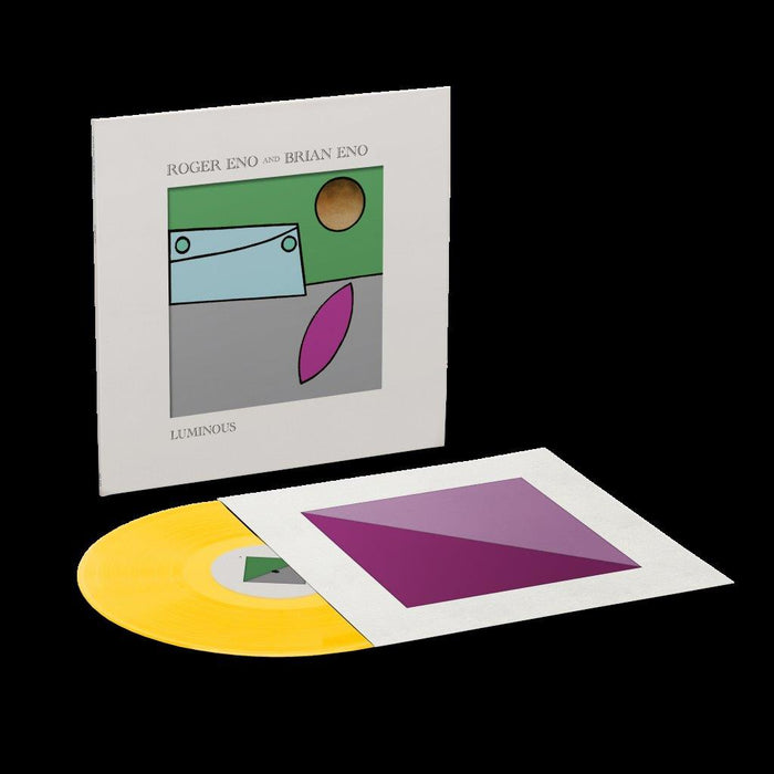 Roger Eno & Brian Eno Luminous Vinyl LP Indies Yellow Colour 2020