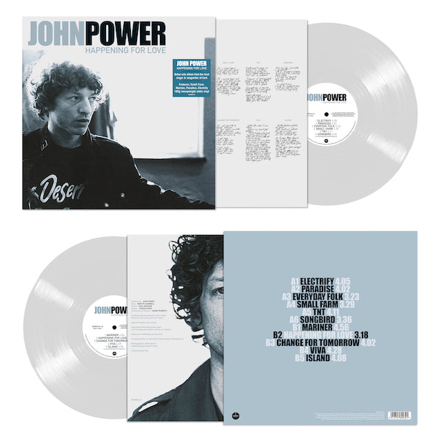 John Power (Cast) Happening For Love Vinyl LP White Colour 2020