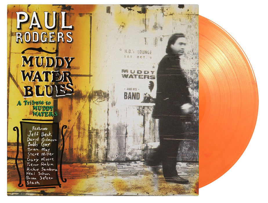 Paul Rodgers - Muddy Water Blues Vinyl LP Numbered Orange Colour 2020