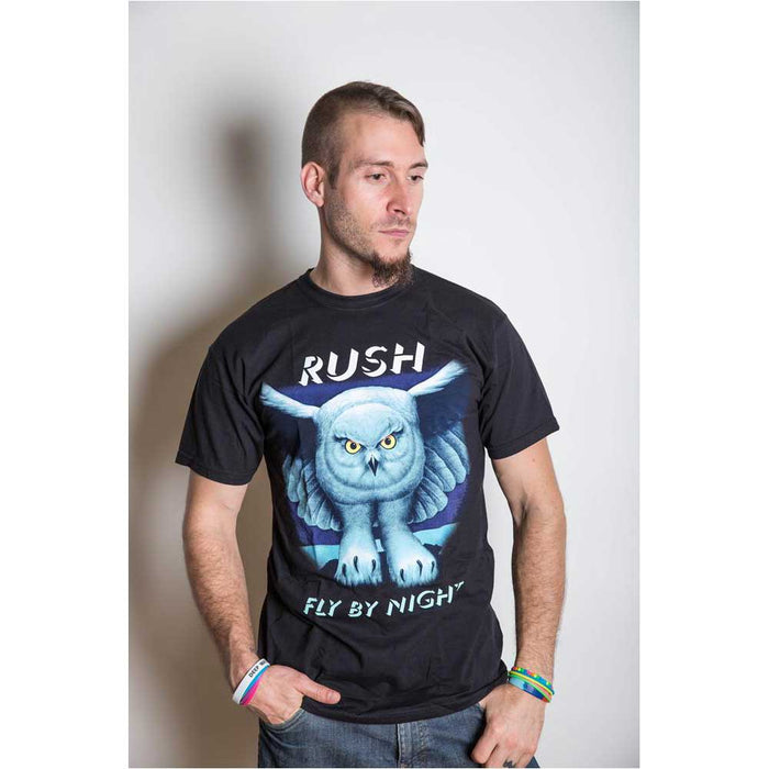 Rush Fly By Night Black X-Large Unisex T-Shirt