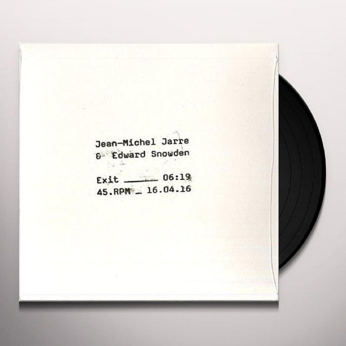 Jean-Michel Jarre Edward Snowden Exit Vinyl 7" Single RSD 2016