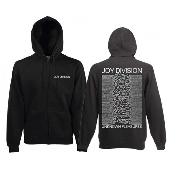 JOY DIVISION Unknown Pleasures MENS Black LARGE Hoodie NEW