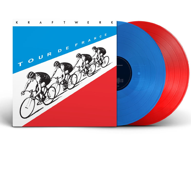 Kraftwerk Tour De France Vinyl LP Blue / Red Colour 2020