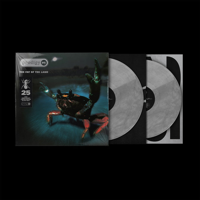The Prodigy The Fat Of The Land Vinyl LP Metallic Silver Colour 2022