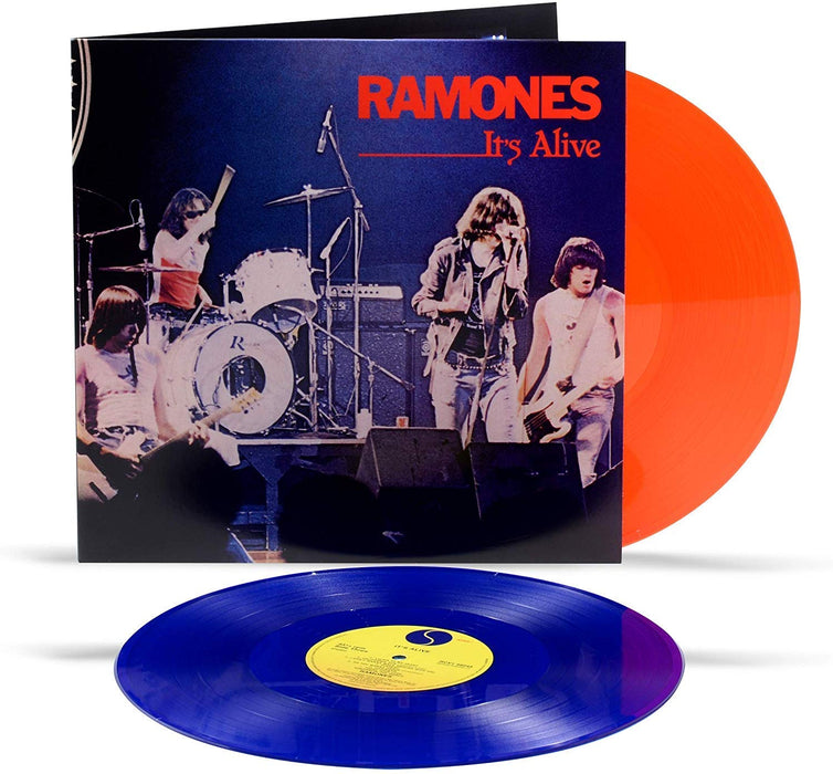 Ramones - Its Alive Vinyl LP Red & Blue RSD Edition 2020