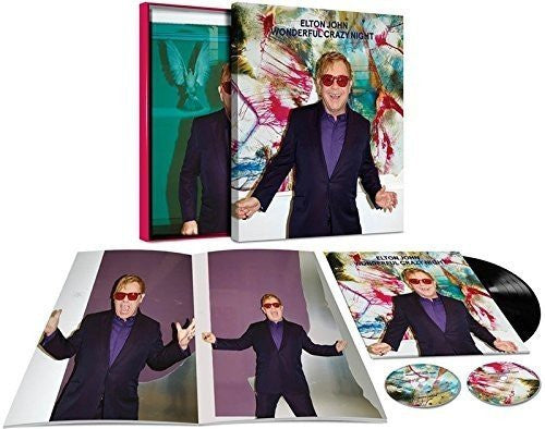ELTON JOHN WONDERFUL CRAZY NIGHT LP VINYL BOXSET NEW LIMITED DELUXE EDITION