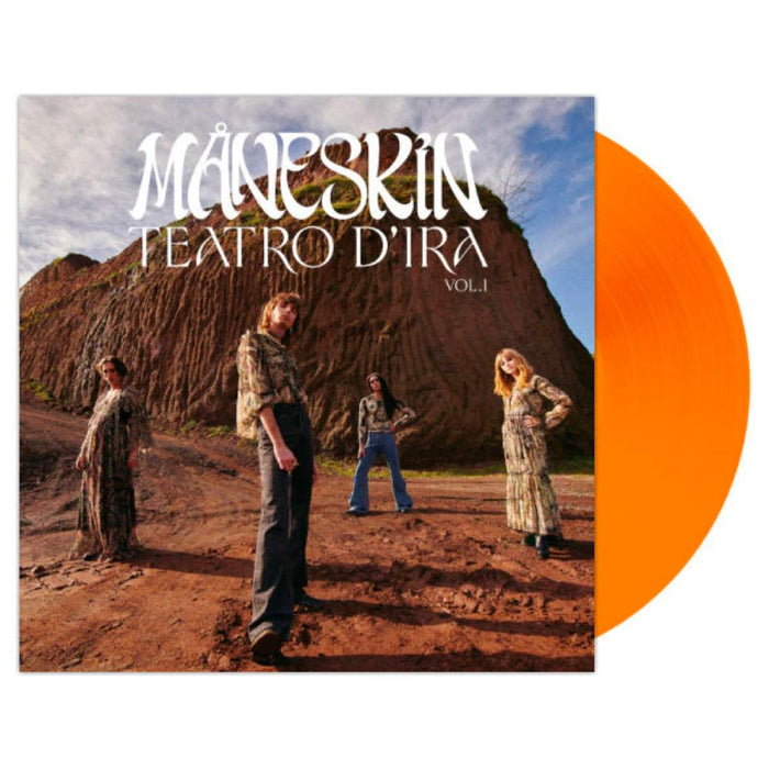 Maneskin Teatro D'Ira Vinyl LP Orange Colour 2021