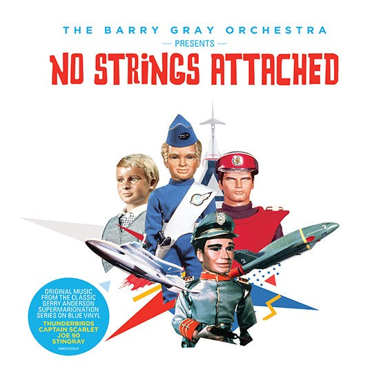 Barry Gray Orchestra - No Strings Attached Tv Themes 10" Vinyl Blue Colour RSD 2018