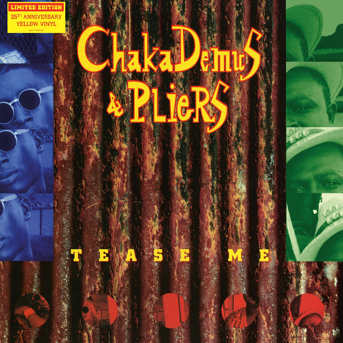 CHAKA DEMUS & PLIERS Tease Me 12" Single Yellow Vinyl RSD2018