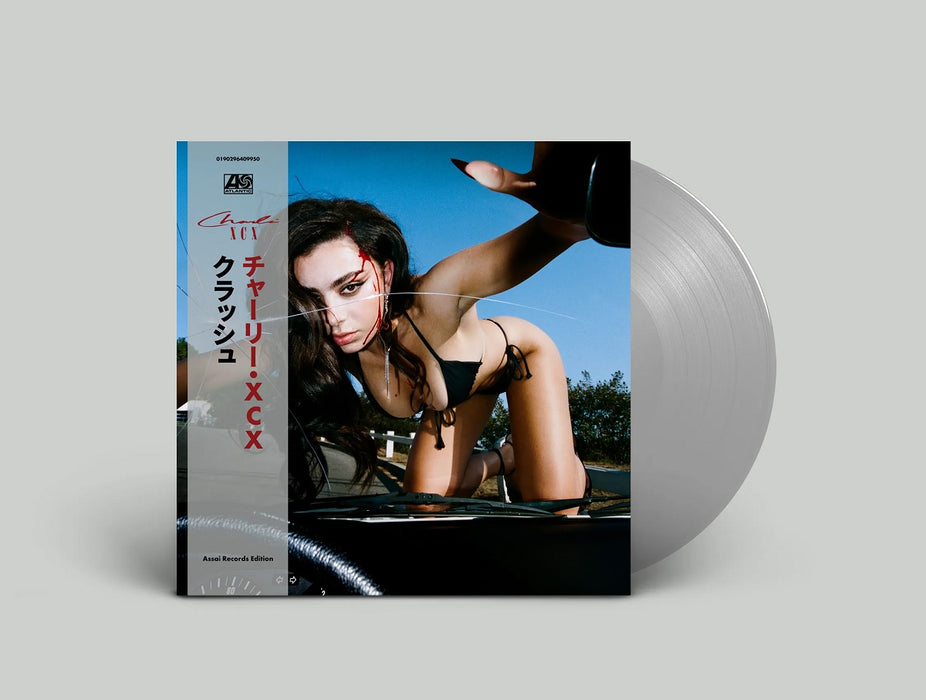 Charli XCX Crash Vinyl LP Grey Colour Assai Obi V2 Edition 2022