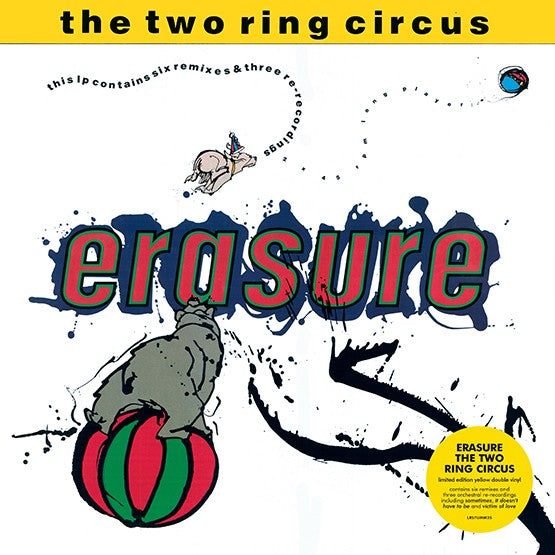Erasure The Two Ring Circus Vinyl LP Ltd Yellow RSD 2018 NEW