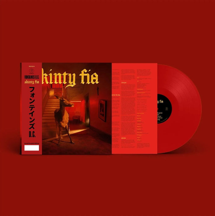 Fontaines DC Skinty Fia Vinyl LP Red Colour Assai Obi Edition 2022