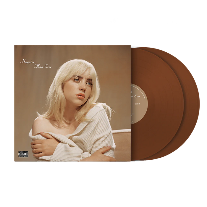 Billie Eilish Happier Than Ever Vinyl LP Indies Opaque Brown Colour 2021