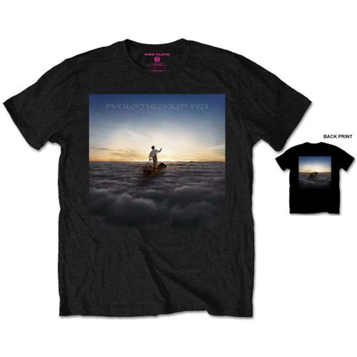 PINK FLOYD ENDLESS RIVER COVER T-SHIRT LARGE MENS NEW OFFICIAL BLACK
