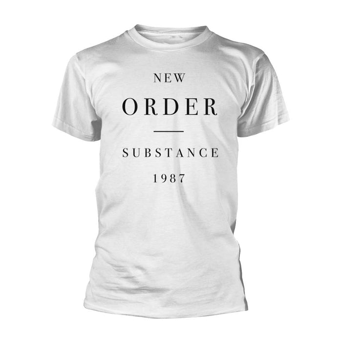 New Order Substance T-Shirt White X-Large Mens New