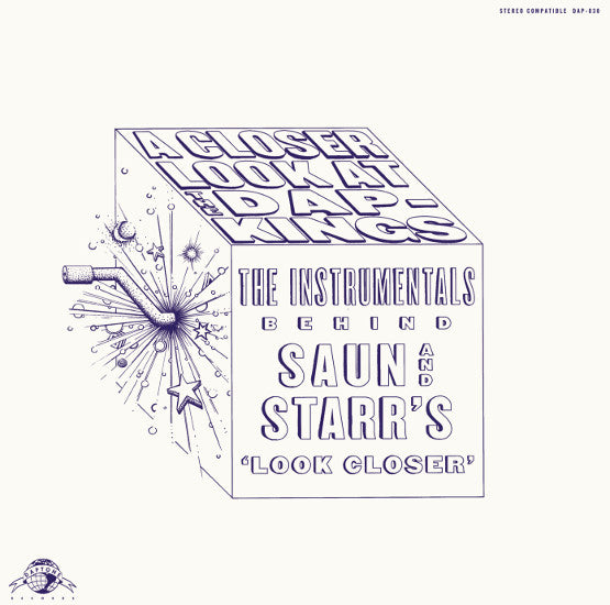 Saun & Starr - Look Closer Instrumental Versions Vinyl LP Blue RSD 2018