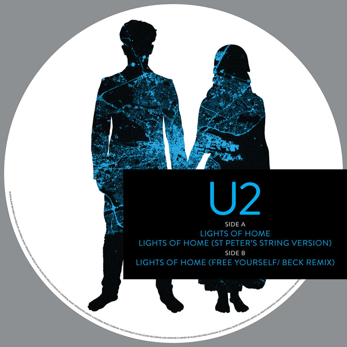 U2 Lights Of Home 12'' Vinyl Single RSD 2018