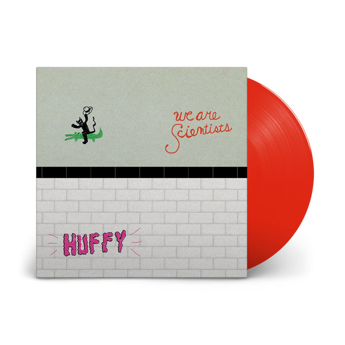 We Are Scientists Huffy Vinyl LP Cherry Red Colour + Sticker 2021