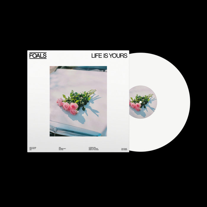 Foals Life Is Yours Vinyl LP White Colour 2022