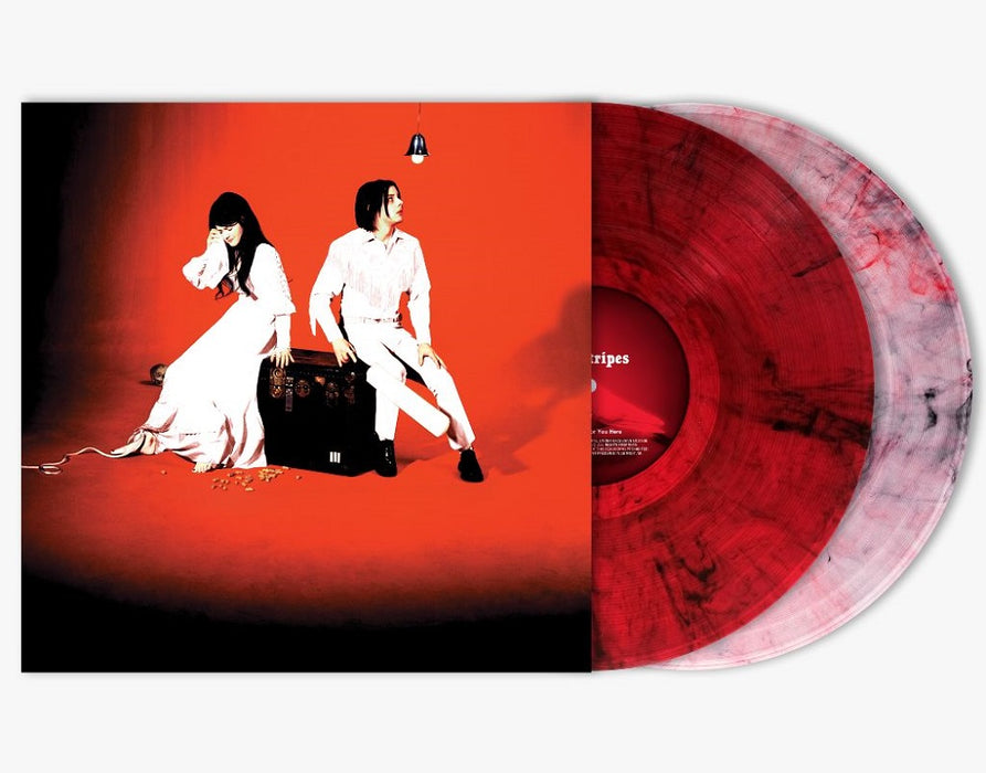 The White Stripes Elephant Vinyl LP Red Smoke/Clear Colour 2023