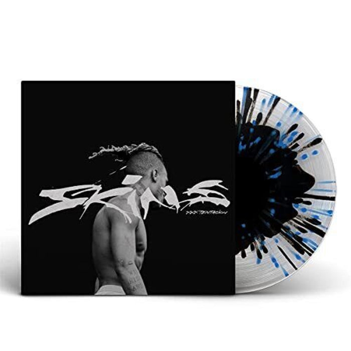 XXXTenacion Skins Vinyl LP Black & Blue Splatter Colour 2022