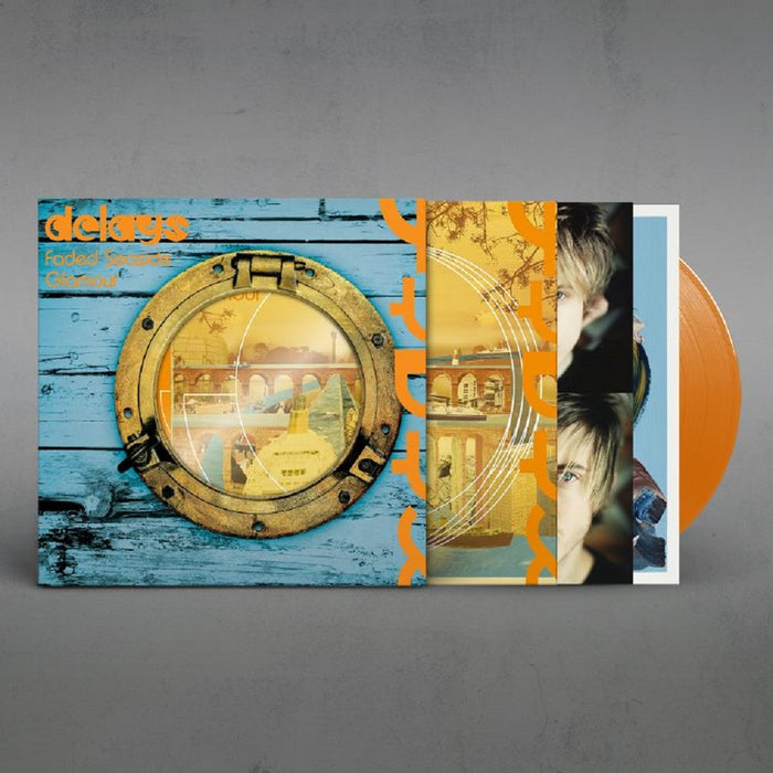 Delays Faded Seaside Glamour Vinyl LP Deluxe Orange Colour 2023