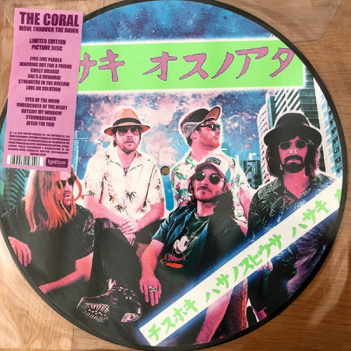 The Coral ?Move Through The Dawn Ltd Picture Disc Vinyl LP 2018