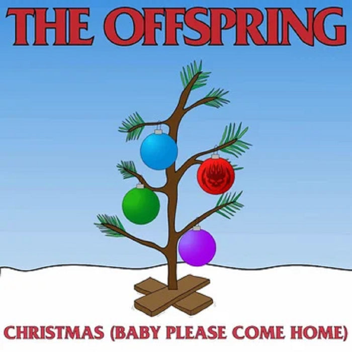 The Offspring Christmas (Baby Please Come Home) Vinyl 7" Single Red Colour 2021
