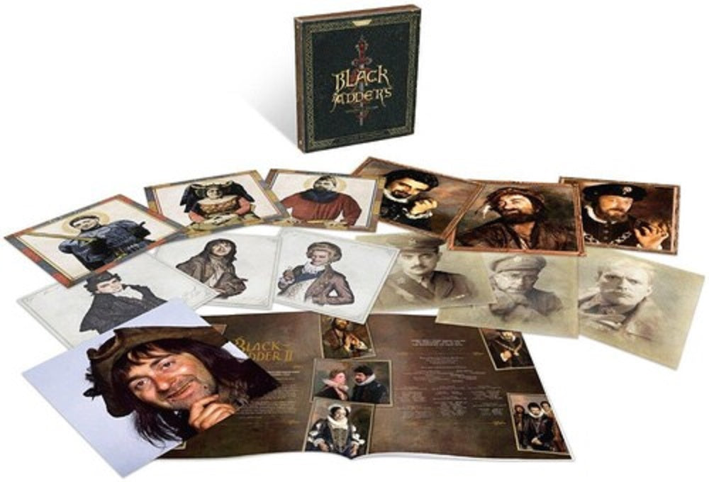 Blackadder's Historical Record Vinyl LP Boxset 40th Anniversary Signed Gold Colour 2023