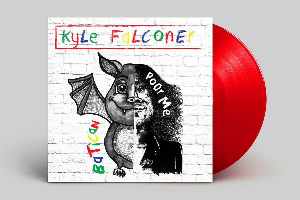 Kyle Falconer Poor Me Vinyl 7" Single Red Colour (Assai Exclusive) 2018
