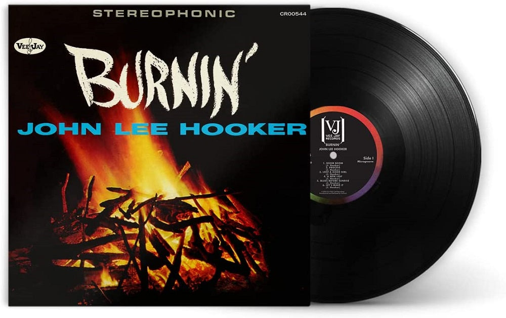 John Lee Hooker Burnin' Vinyl LP 2023