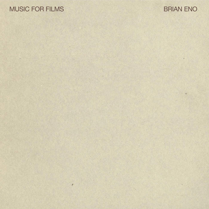 Brian Eno Music For Films Vinyl LP 2018