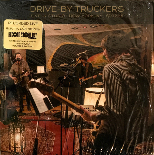 DRIVE-BY TRUCKERS Live in Studio NY Limited Ed Clear LP Vinyl NEW RSD 2017