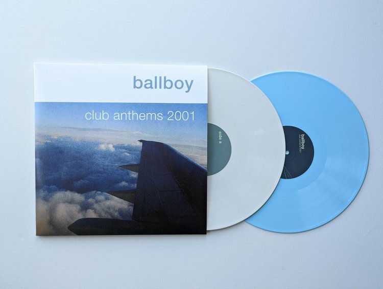 Ballboy Club Anthems 2001 Vinyl LP Blue / White Colour 2022