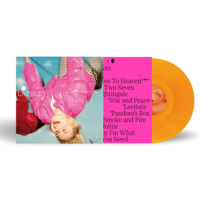 Lapsley Cautionary Tales Of Youth Vinyl LP Orange Colour 2023